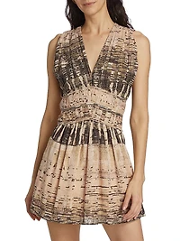 Viedma Mac V-Neck Minidress