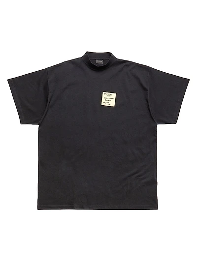 Sticky Note T-Shirt Oversized