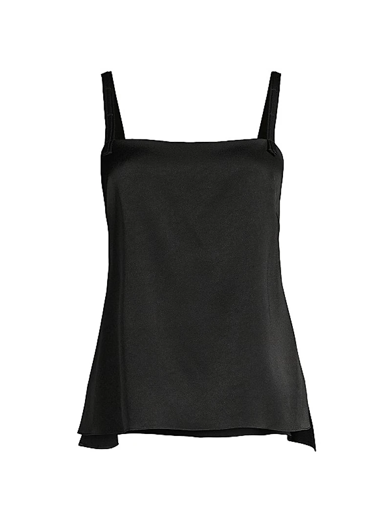 Gia Boxy Satin Tank
