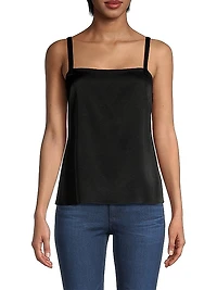 Gia Boxy Satin Tank