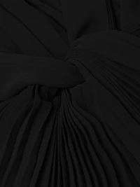 Tina Pleated Twisted Jumpsuit