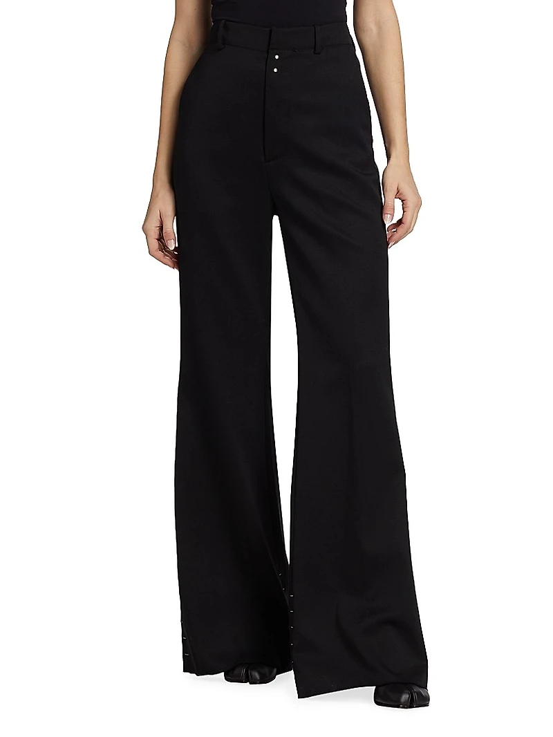 High-Rise Flare Pants