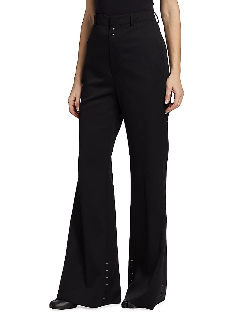 High-Rise Flare Pants