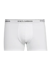Logo Waistband 2-Pack Stretch Cotton Boxers