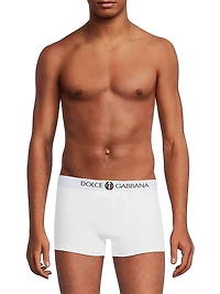 Logo Cotton Boxer Briefs