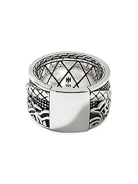 Indonesia Legends Naga Sterling Silver Band Ring