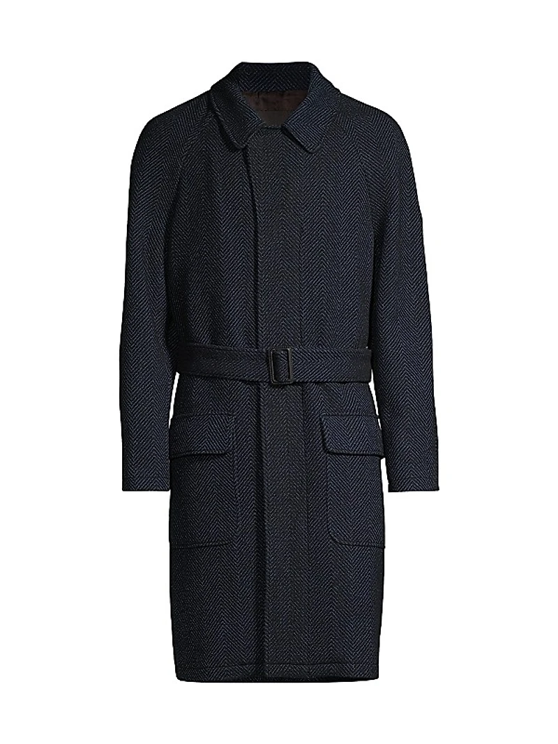 Tatum Relaxed-Fit Wool-Blend Topcoat