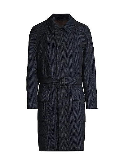 Tatum Relaxed-Fit Wool-Blend Topcoat