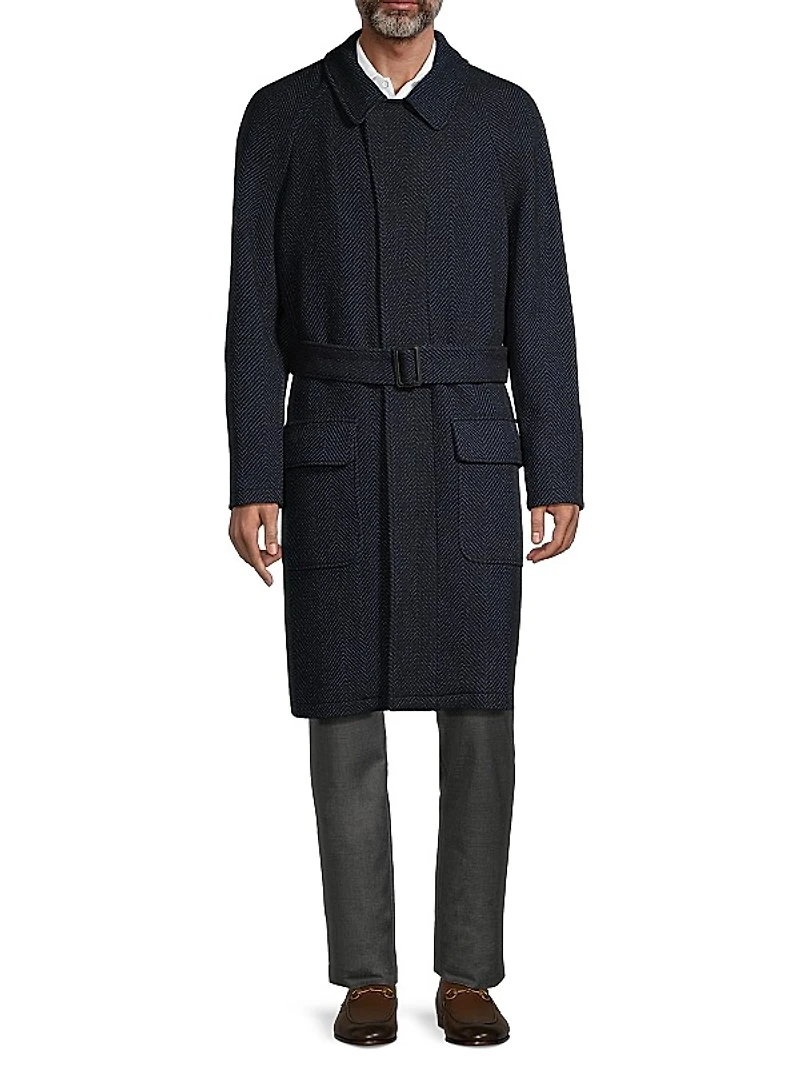 Tatum Relaxed-Fit Wool-Blend Topcoat