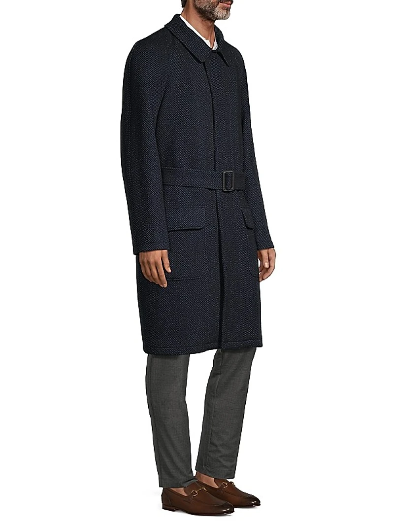Tatum Relaxed-Fit Wool-Blend Topcoat