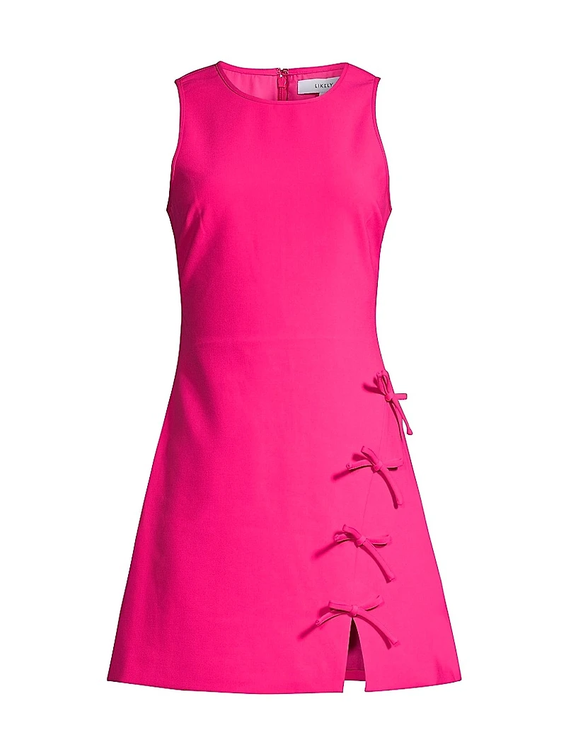Hunt Bow-Embellished Minidress