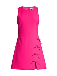 Hunt Bow-Embellished Minidress