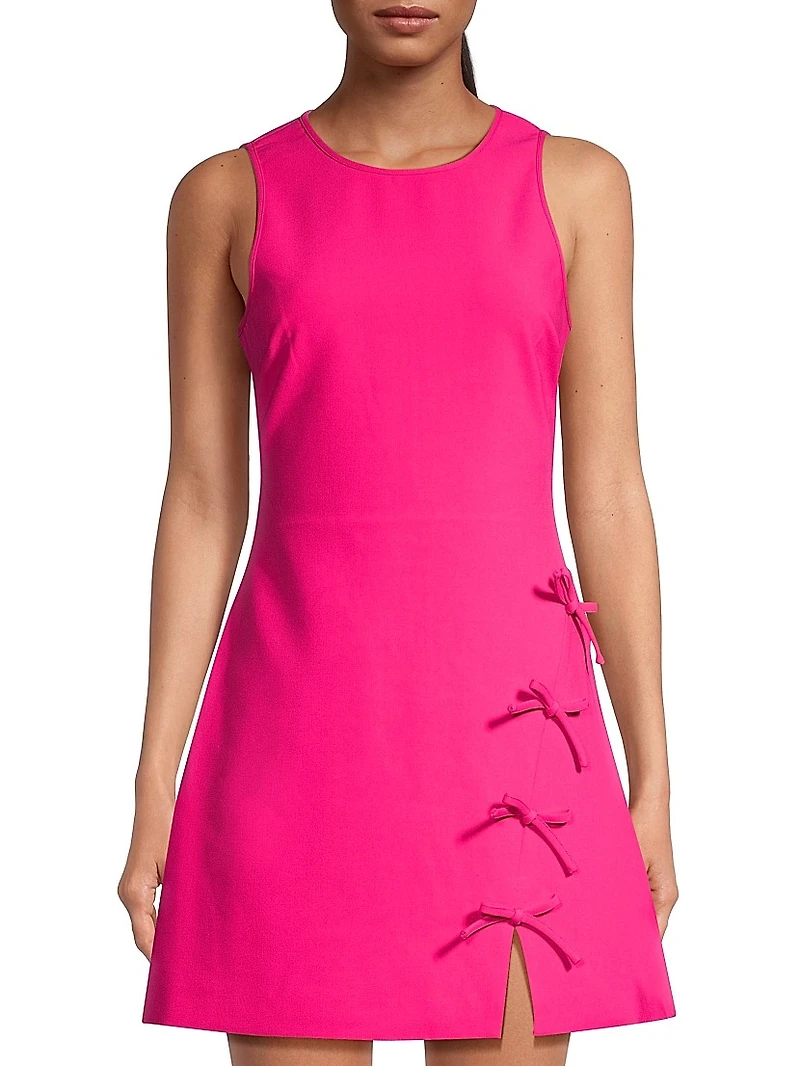 Hunt Bow-Embellished Minidress