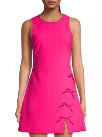 Hunt Bow-Embellished Minidress