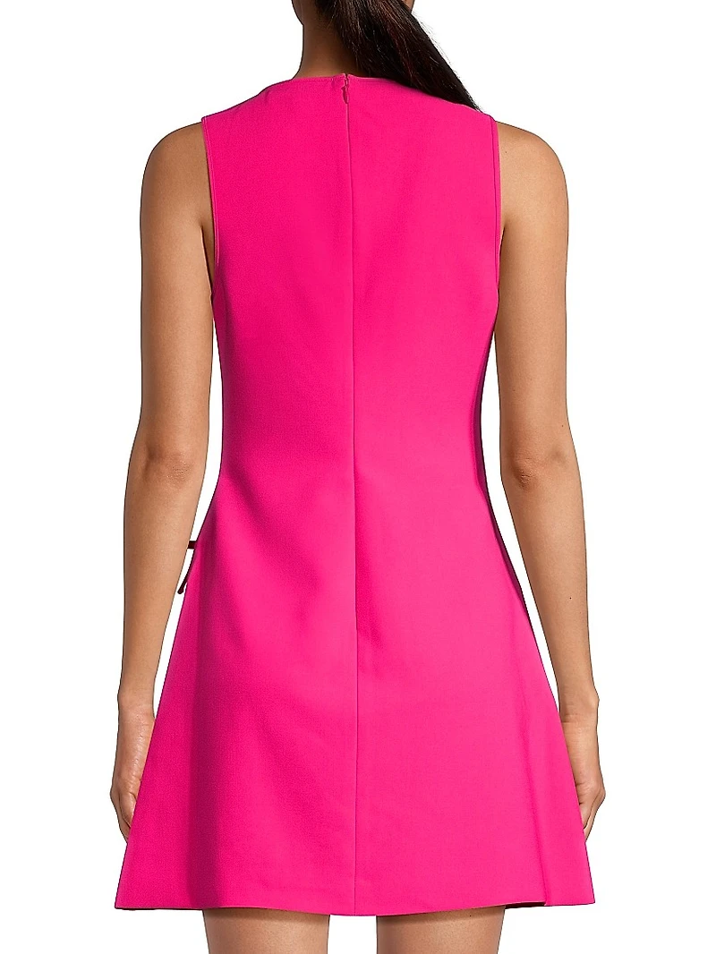 Hunt Bow-Embellished Minidress
