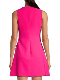 Hunt Bow-Embellished Minidress