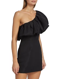 Garcelle One-Shoulder Minidress