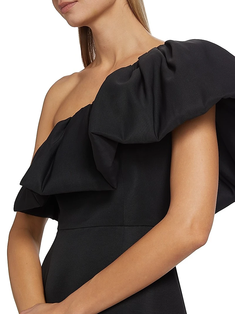Garcelle One-Shoulder Minidress