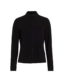 Celestine Button-Front Blouse