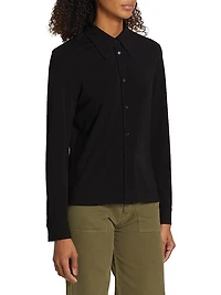 Celestine Button-Front Blouse