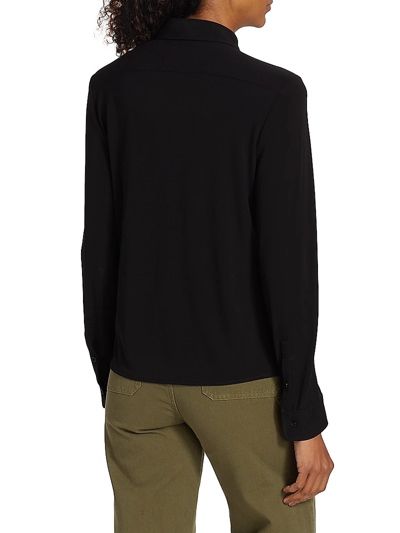 Celestine Button-Front Blouse