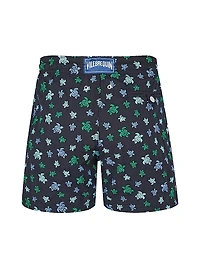Micro Ronde Des Tortues Embroidered Swim Trunks