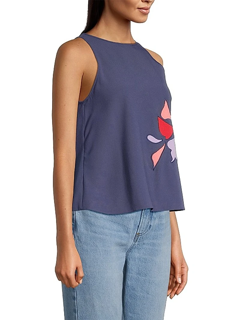 Petal Sleeveless Top