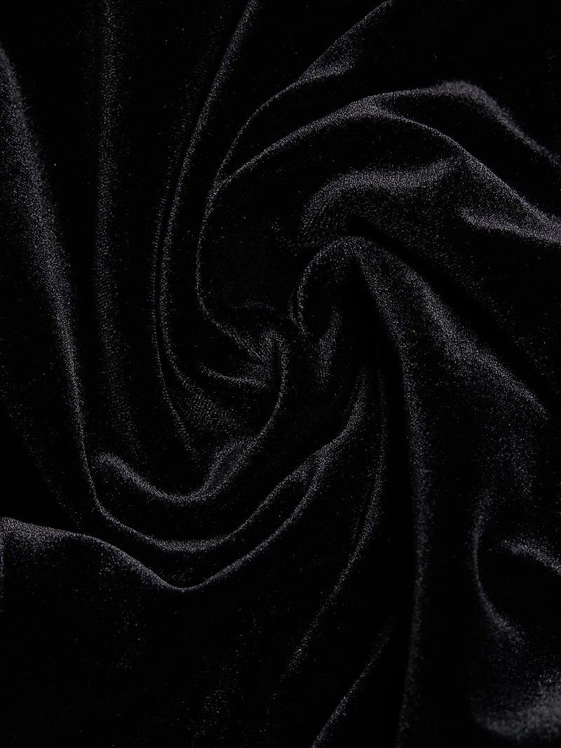 Liza Velvet Slit Maxi Dress