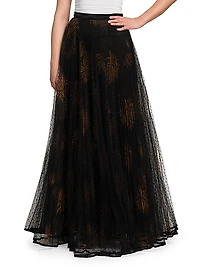 Dahlia Layered Tulle Maxi Skirt