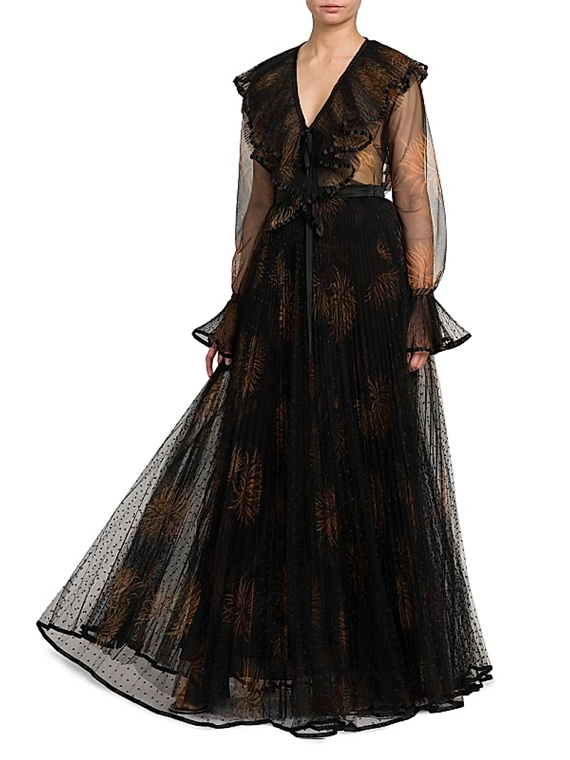 Dahlia Layered Tulle Maxi Skirt