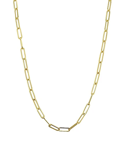 14K Yellow Gold Venice Link Choker