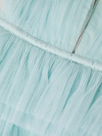 Sabrina Tulle Plunge Gown