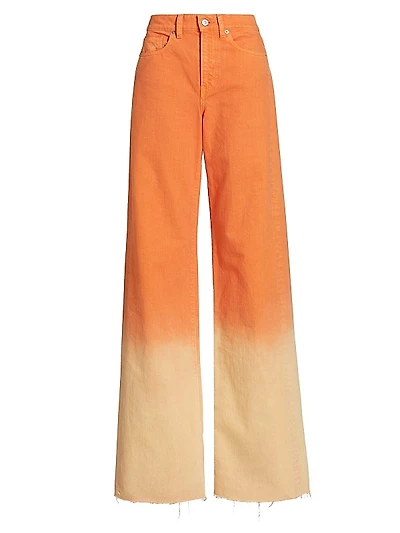 Taylor Ombré Wide-Leg Jeans