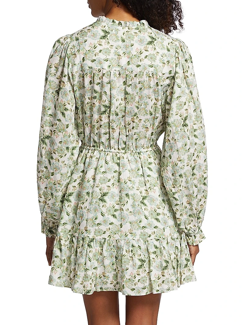 Calypso Gabrielle Drawstring Minidress