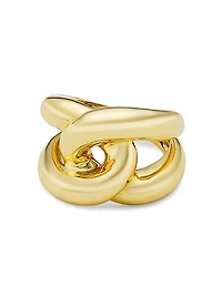 14K Yellow Gold Intertwined Band