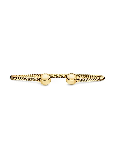 Solari Bead Bracelet 18K Yellow Gold