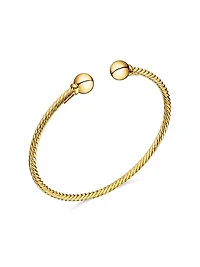 Solari Bead Bracelet 18K Yellow Gold