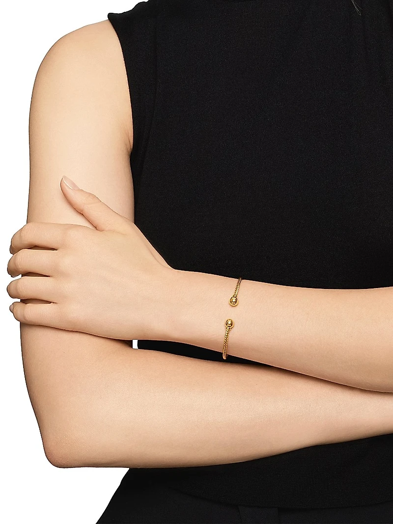 Solari Bead Bracelet 18K Yellow Gold
