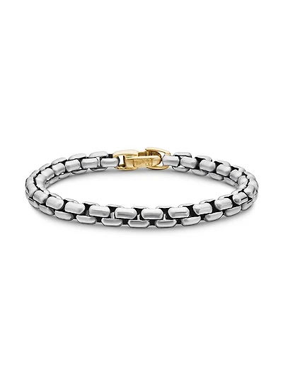 DY Bel Aire Box Chain Bracelet Sterling Silver