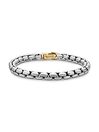 DY Bel Aire Box Chain Bracelet Sterling Silver