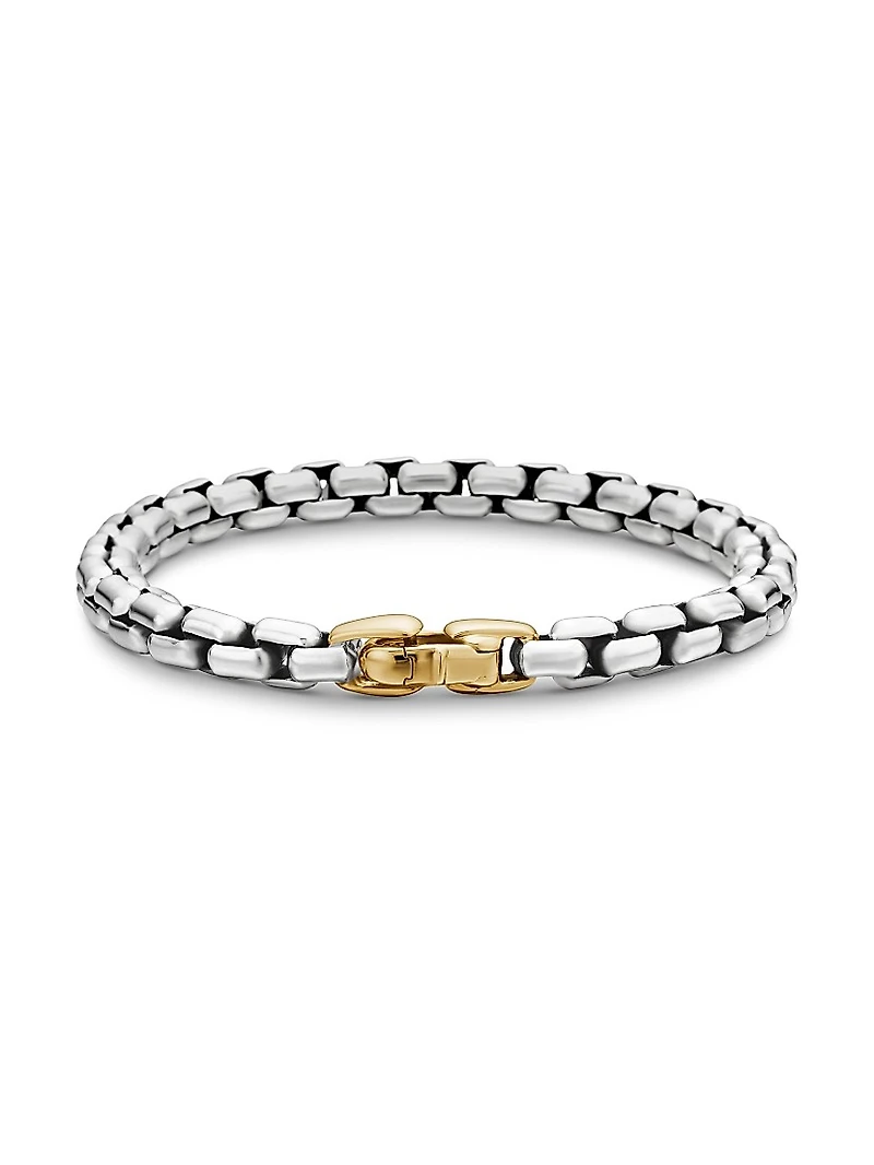 DY Bel Aire Box Chain Bracelet Sterling Silver