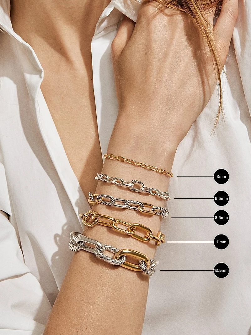 DY Madison Chain Bracelet Sterling Silver