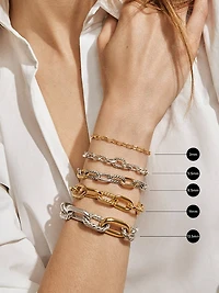 DY Madison Chain Bracelet Sterling Silver