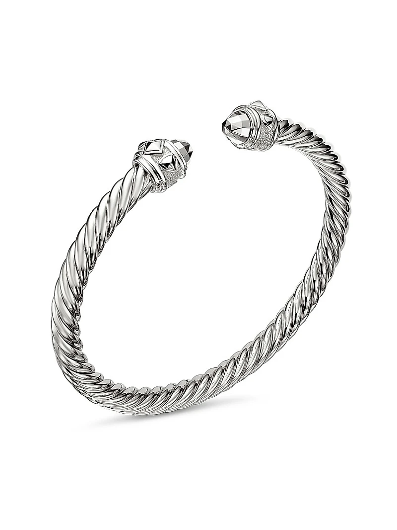 Renaissance Classic Cable Bracelet Sterling Silver, 5mm