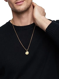 Scorpio Amulet in 18K Yellow Gold, 27mm