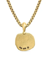 Gemini Amulet in 18K Yellow Gold, 27mm