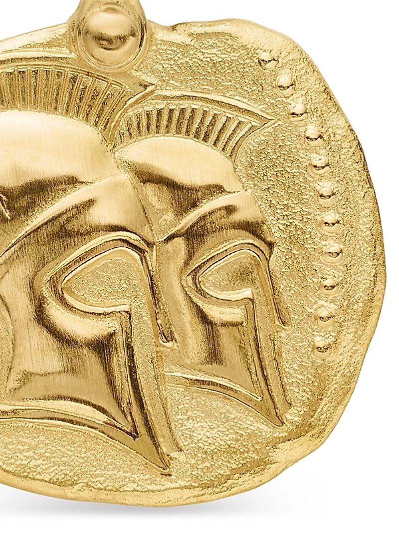 Gemini Amulet in 18K Yellow Gold, 27mm