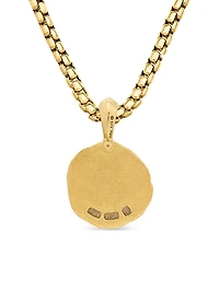 Taurus Amulet in 18K Yellow Gold, 27mm