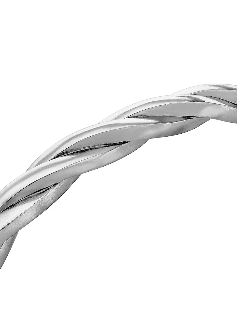 DY Helios⿢ Cuff Bracelet Sterling Silver, 6mm