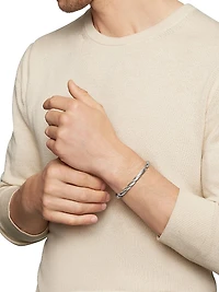 DY Helios⿢ Cuff Bracelet Sterling Silver, 6mm